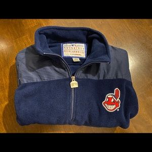 Vintage Cleveland Indians Pull over fleece size XL